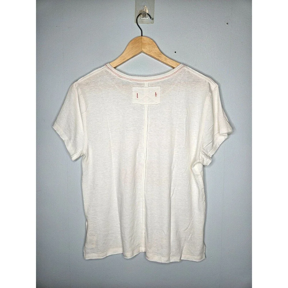 We The FREE PEOPLE Nova Perfect Graphic Tee Top Large Cherries Washington